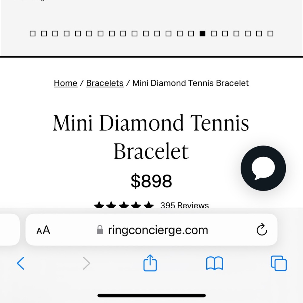 Ring Concierge Diamond Tennis Bracelet
